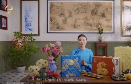 亚军洪当分享多哈月饼