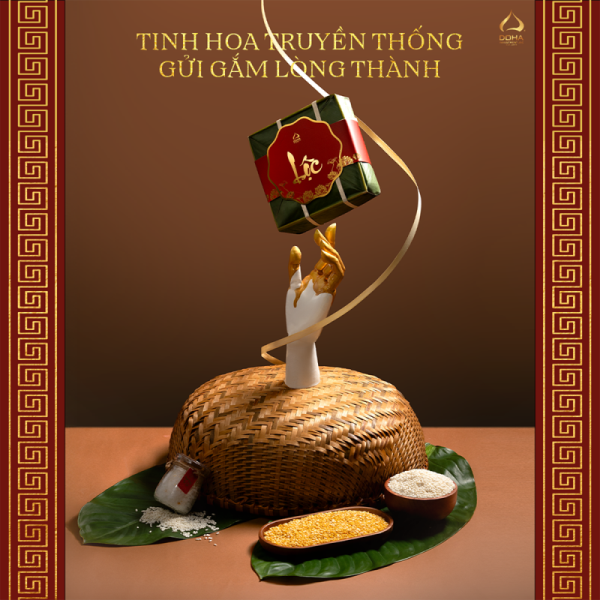 BÁNH CHƯNG DOHA - TINH HOA TRUYỀN THỐNG, HƯƠNG VỊ TẾT VIỆT