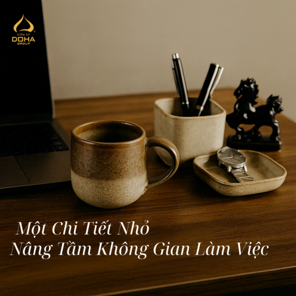 Một Chi Tiết Nhỏ Nâng Tầm Không Gian Làm Việc