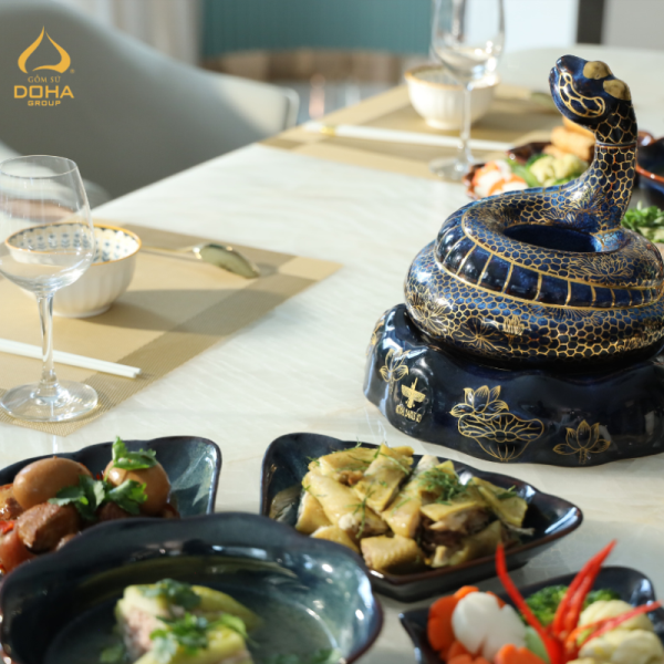 Why should we use handmade ceramic dishes in our meals?