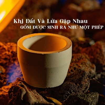  Khi đất và lửa gặp nhau – Gốm được sinh ra như một phép màu 🌈