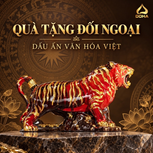 Quà tặng đối ngoại: Gợi ý quà mang dấu ấn văn hóa Việt cho khách quốc tế
