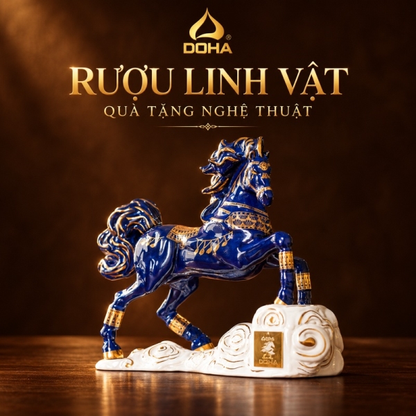 Rượu linh vật là gì? Vì sao dòng quà này được chọn để biếu sếp và đối tác?