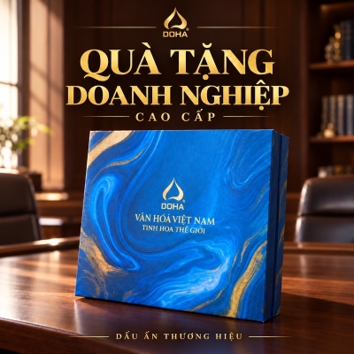 Quà tặng doanh nghiệp cao cấp: Cách chọn quà giúp thương hiệu được nhớ lâu