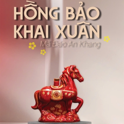 RED HORSE - SPRING FESTIVAL - PROSPERITY AND WELL-BEING